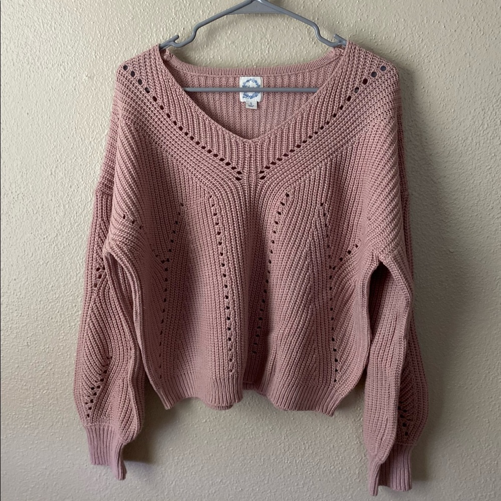 Blue Rain sweater